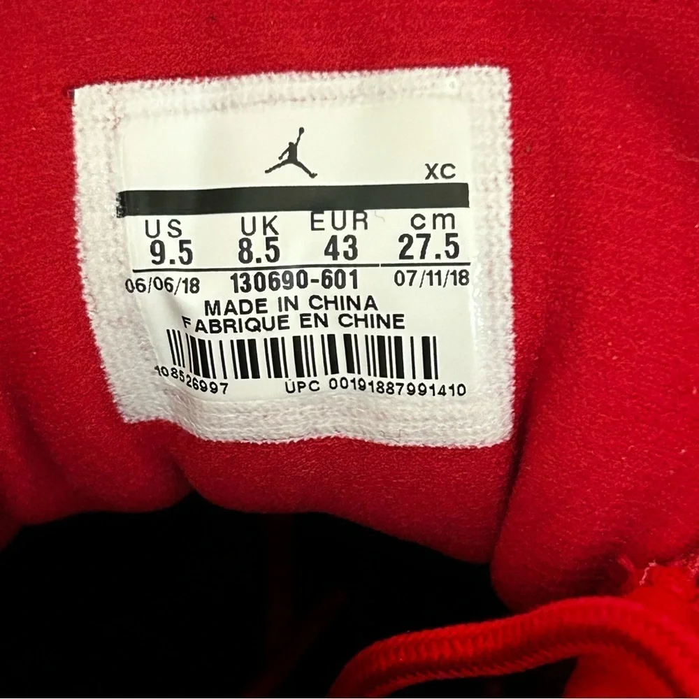 Air Jordan 12 Retro Gym Red Sneakers